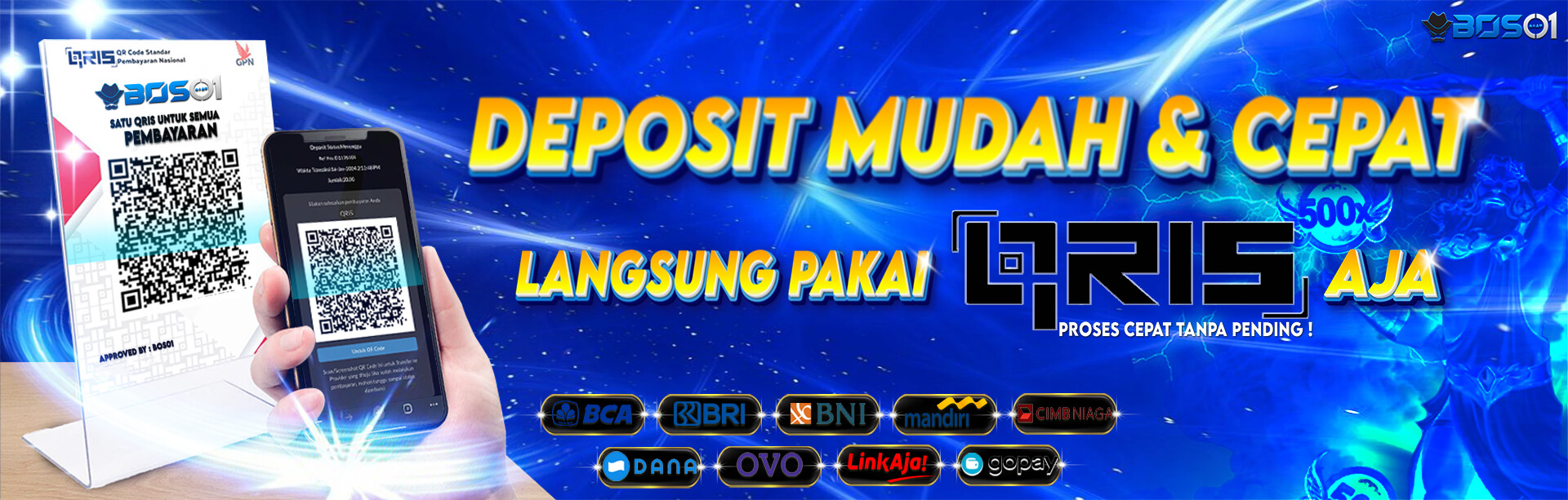 DEPOSIT MUDAH & CEPAT QRIS