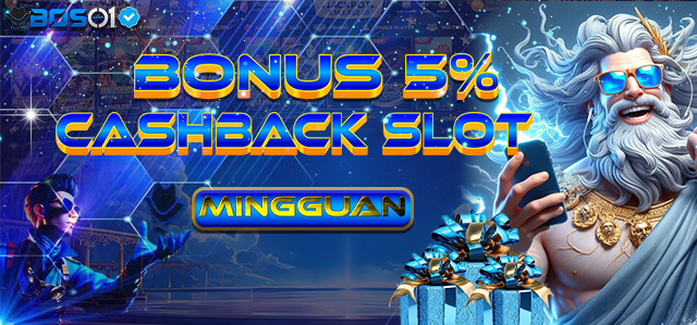 BONUS CASHBACK 5%