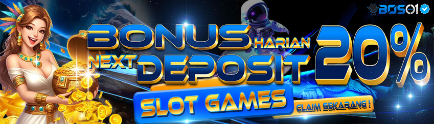 PROMO NEXT DEPOSIT 20% SLOT GAME